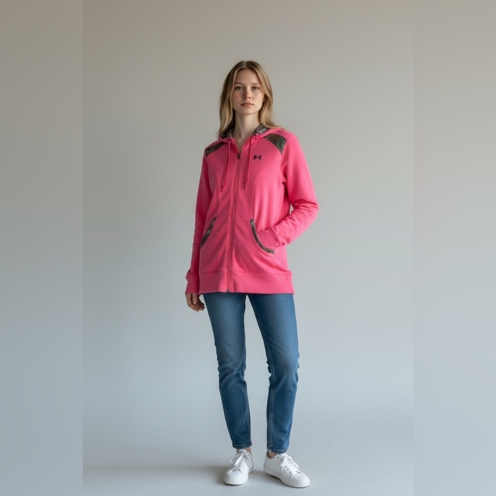 Under Armour Women’s Semi-Fitted Full-Zip Hoodie
